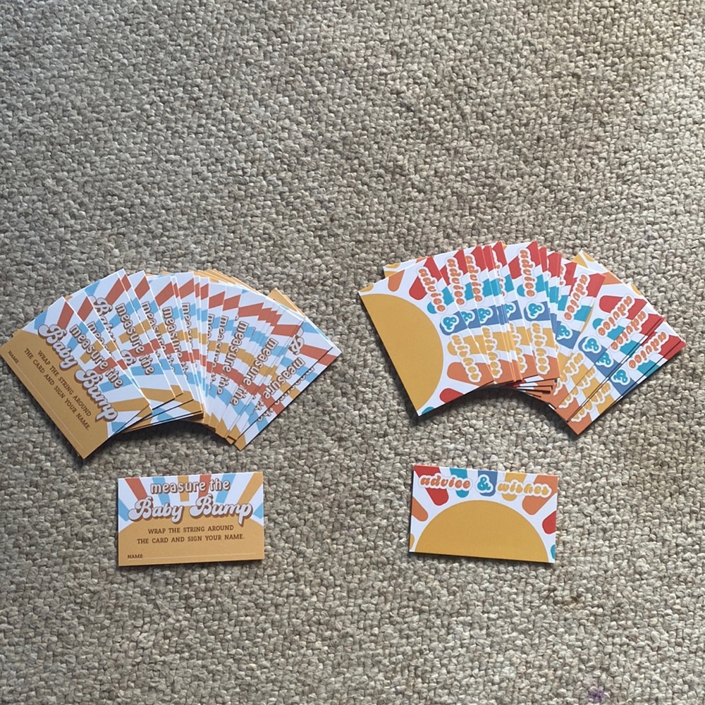 Baby shower games